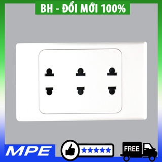 Mặt 3 ổ cắm, 2 ổ cắm, ổ đa năng chính hãng
