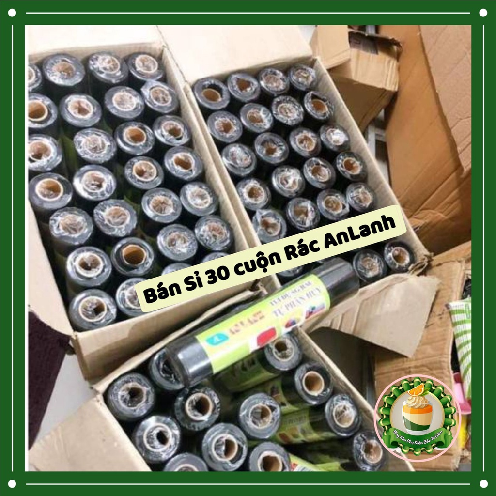 [Bán Sỉ] 30 Cuộn túi đựng rác Anlanh (Số lượng 30 cuộn)