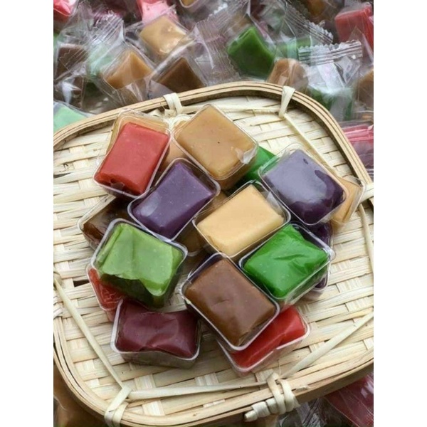 Kẹo Dừa Thập Cẩm Mix 9 Vị 350gr [FREE SHIP]TỪ ĐƠN 50K, [Loại Đặc Biệt] Hàng ngon nhà làm