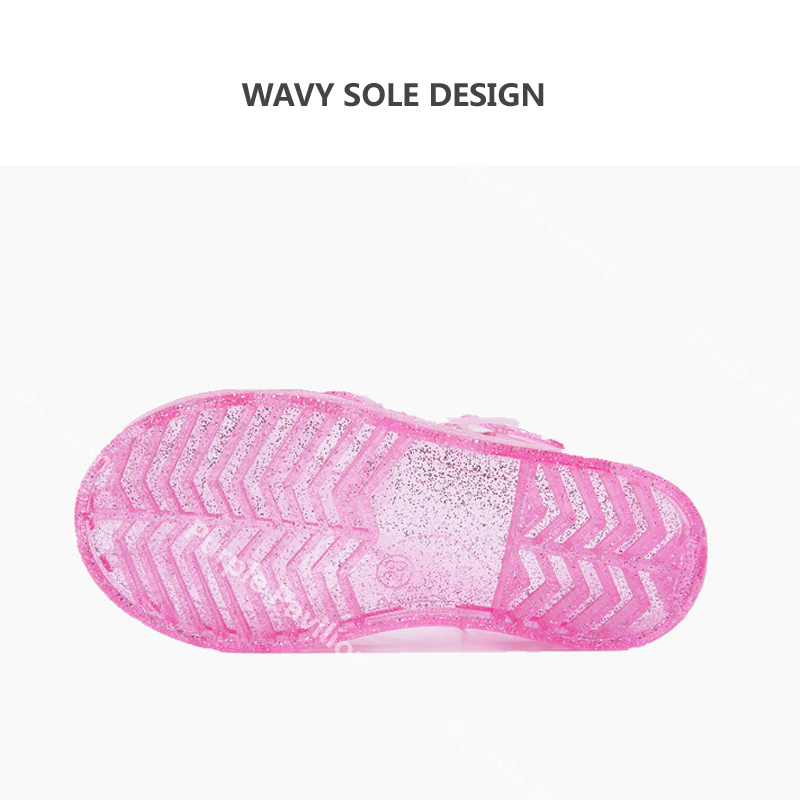 Giày nhựa mềm kiểu dáng La Mã cho bé gái