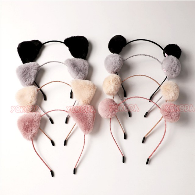 Bờm tóc tai mèo cài tóc hàn quốc cute băng đô cài tóc rửa mặt cho bé xinh - B