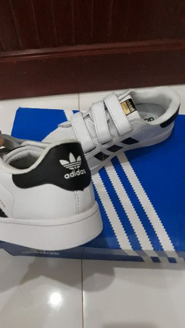 Giày đôi mẹ con Adidas super star 3 sọc