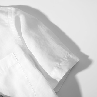 Áo Somi Vải Linen - Trắng