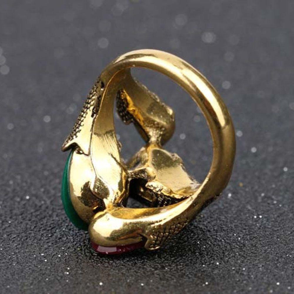 Nhẫn MOCHO Đơn Giản Xinh Xắn Dành Cho Nữ|Dây Chuyền Thổ Nhĩ Kỳ Mạ Vàng Phong Cách Vintage