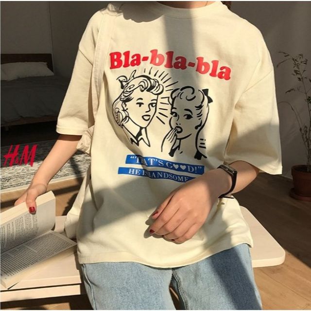 Sản phẩm gia đình làm: Áo cộc tay nữ bla bla bla