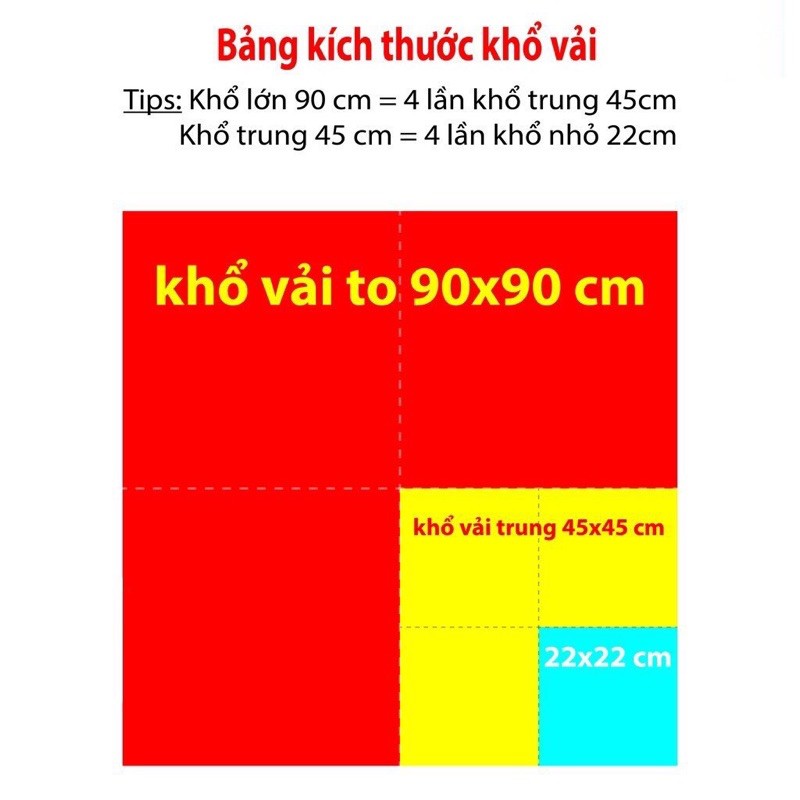 Vải nỉ, vải dạ khổ 22x22, 45x45, phụ kiện handmade, may thú cưng bằng vải nỉ