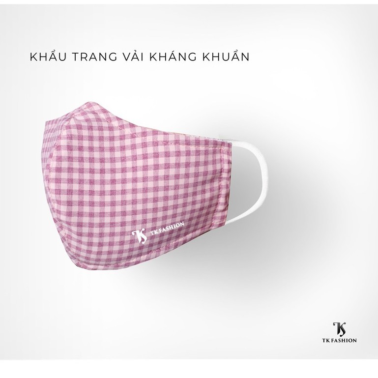 Khẩu trang kháng khuẩn  TK FASHION - KT22 - Kháng khuẩn- Ngăn bụi bẩn- Chống tia UV - Khử mùi- bảo vệ đường hô hấp.