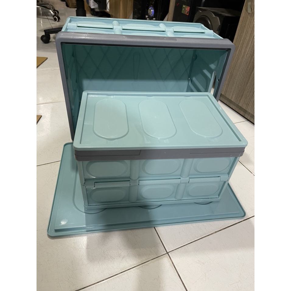 Thùng Đựng Đồ Để Cốp Xe Ô Tô Có Thể Gấp Gọn - Dung Tích 30 -55 Lít CG21