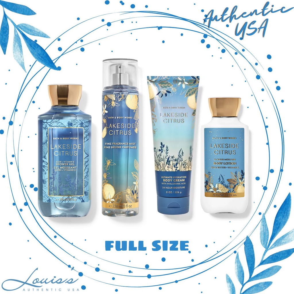 Trọn bộ chăm sóc cơ thể Bath & Body Works