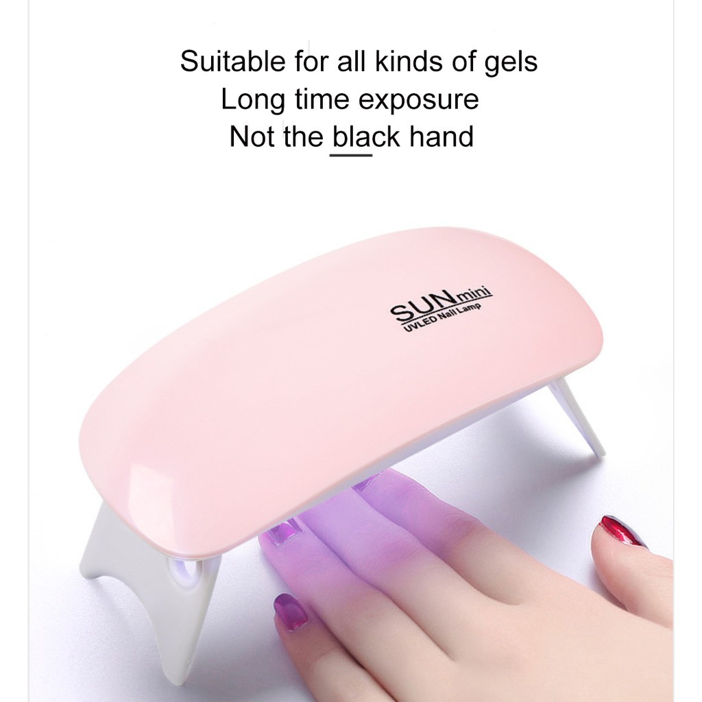 Đèn Led UV Sấy Khô Sơn Móng Tay 6W