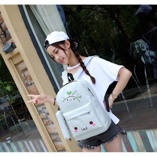 [Freeship 99k Toàn Quốc][HOT HOT] Bộ 2 món balo vải canvas cao cấp