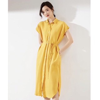 Đầm midi Cati shirt dress