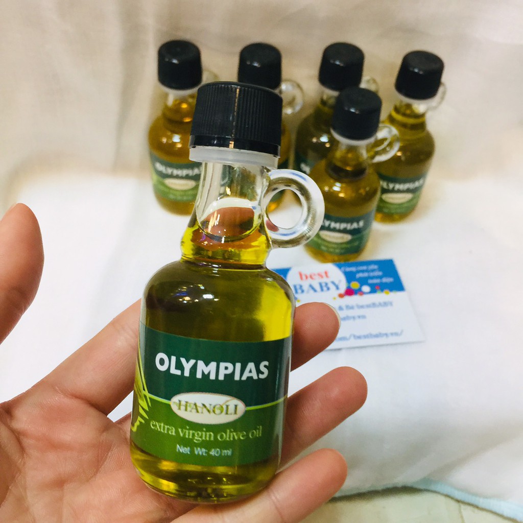 ✅Dầu oliu siêu nguyên chất Olympias 40ml