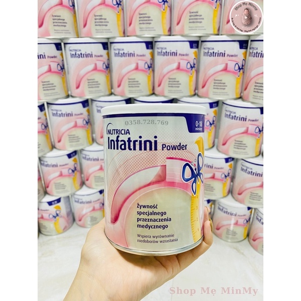 Sữa Cao Năng Lượng Infatrini. Dặm 1-2 cữ/1 ngày Hộp 400gr