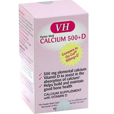 Viên uống bổ sung canxi calcium 500+D ⚡ Chính Hãng ⚡ ⚡ Nhập khẩu mỹ ⚡