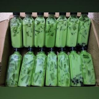 10 chai đựng trà ,sữa ,nước 330ml