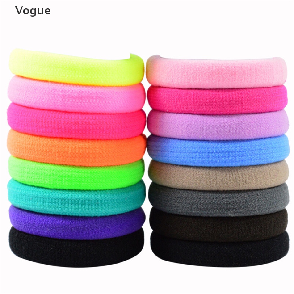Set 10 dây buộc tóc co giãn thời trang xinh xắn cho nữ