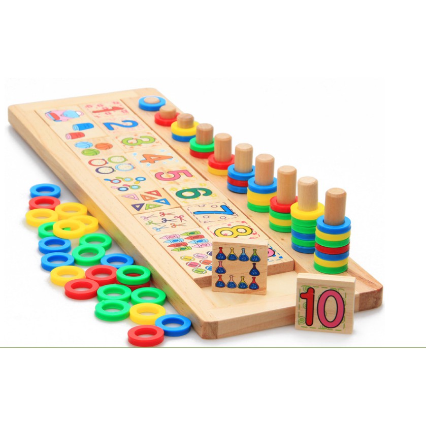 Bảng học toán Montessori