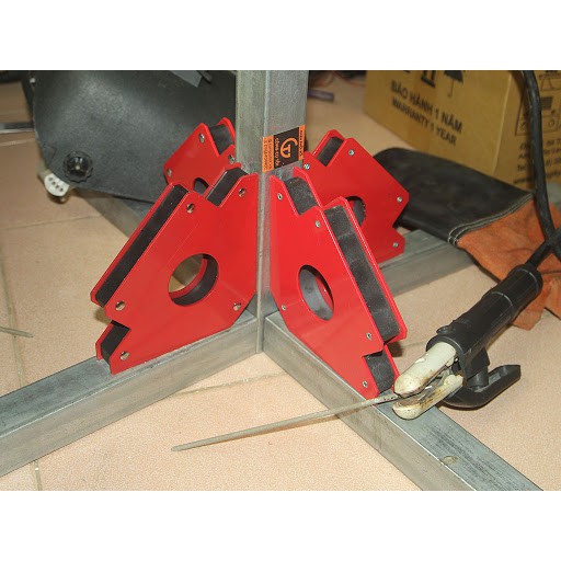 Ke hàn góc Nam Châm cực lớn size đại, Ke góc nam châm hít mạnh 12kg, 22kg, 33kg ê ke hít