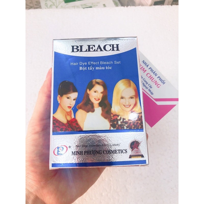 Bột tẩy màu tóc siêu dưỡng Bleach Minh Phượng