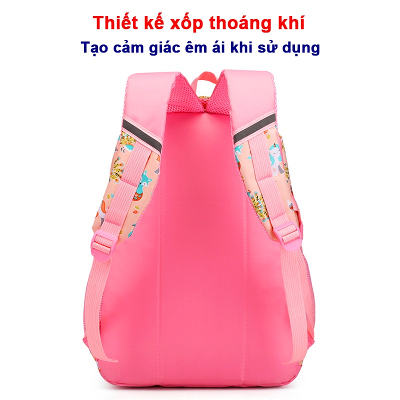 Balo cho bé 6-10 tuổi năng động Baby-S, Balo đi học hình ngựa mini - SB012