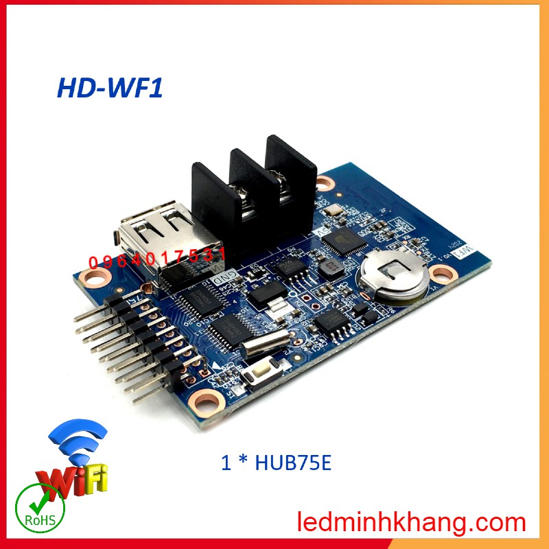 Card HD WF 1 mạch điều khiển led ma trận HD (có wifi điều khiển led fullcolor)