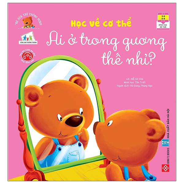 Sách Bé Rèn Trí Thông Minh - Học Về Cơ Thể - Ai Ở Trong Gương Thế Nhỉ?