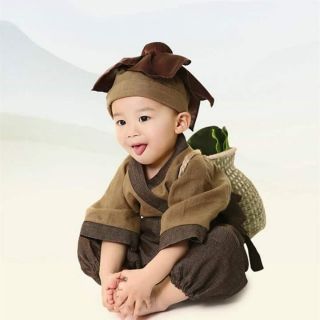 [SALE 1 NGÀY DUY NHẤT] Bộ chú tiều phu 4 chi tiết độc lạ (LOẠI1) cho bé trai và bé gái 8-40KG