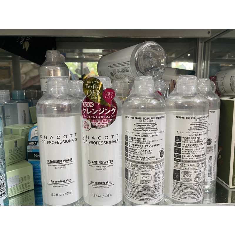 Nước tẩy trang Chacott For Professional 500ml