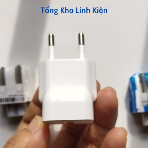 Phích Cắm - Đầu Rùa Cắm Cho Adapter Sạc Táo New Zin