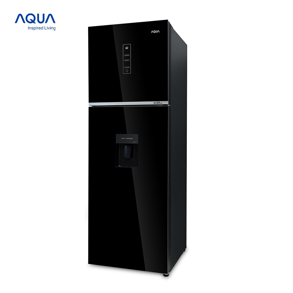 Freeship Toàn Quốc - Tủ lạnh ngăn đông trên Aqua 347 Lít AQR-T389FA