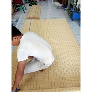 Mành tre trang trí làm phông chụp hình, trang trí trần