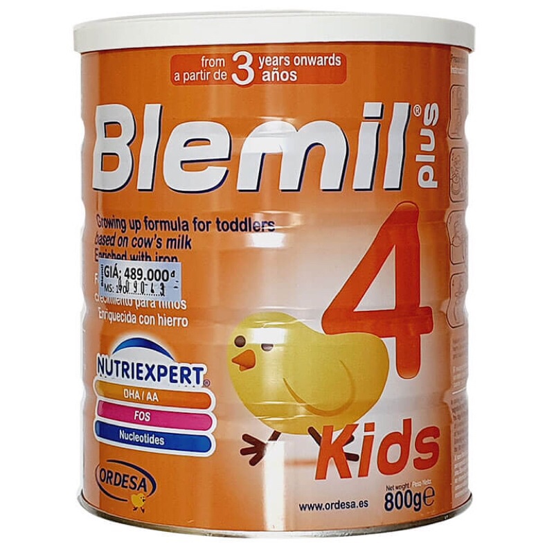 Sữa Blemil Plus 4 Ht 800gr