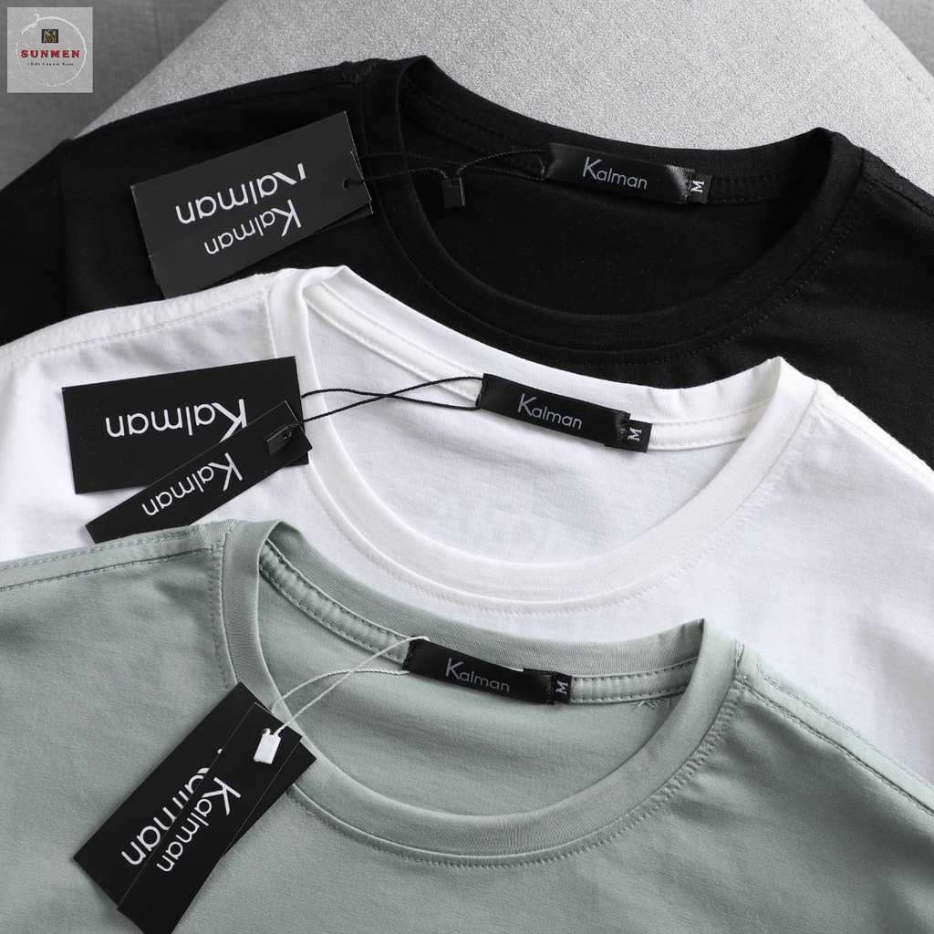 [HCM] Áo thun cộc tay nam , áo thun nam tay ngắn cổ tròn unisex from rộng chất cotton co giãn 4 chiều họa tiết LV SUNMEN