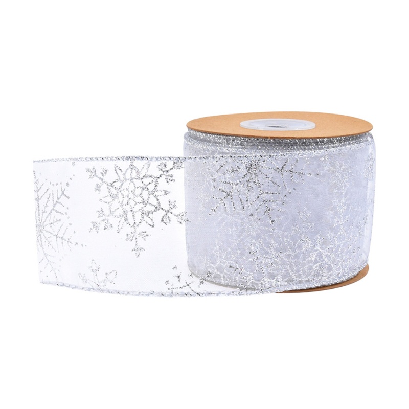 Cuộn Dây Ruy Băng Đôi Dùng Trang Trí Giáng Sinh DIY