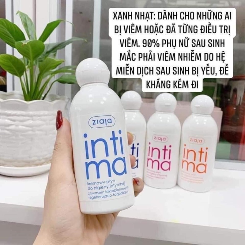 DUNG DỊCH VỆ SINH PHỤ NỮ INTIMA ZIAJA