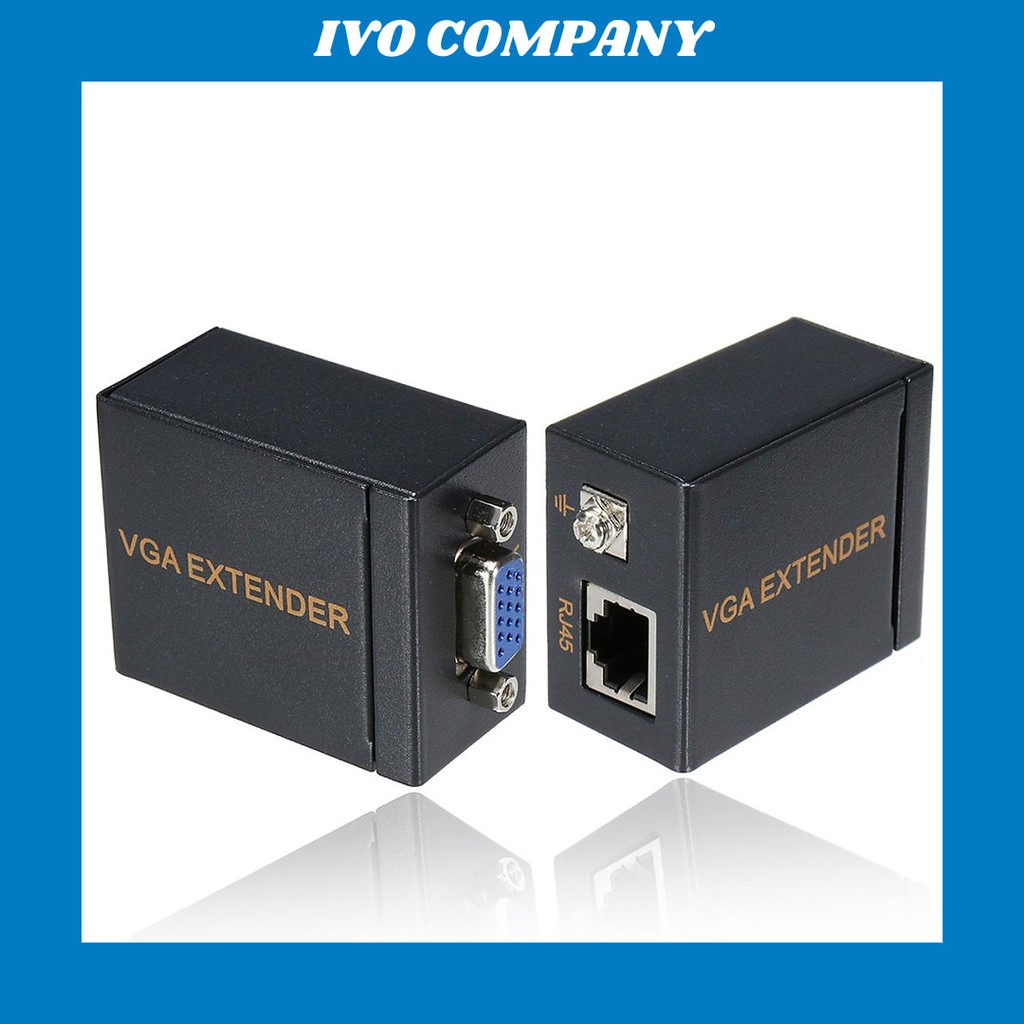 Bộ Kéo Dài Tín Hiệu VGA 60m Sang Cáp Mạng RJ45