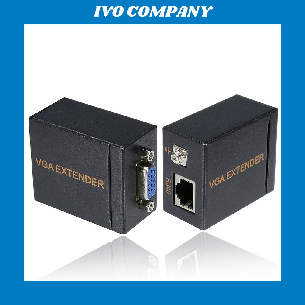 Bộ Kéo Dài Tín Hiệu VGA 60m Sang Cáp Mạng RJ45