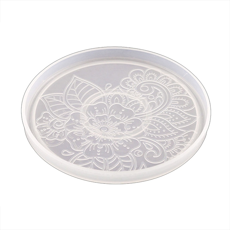 Khuôn Silicone Làm Đế Lót Ly Hình Tròn