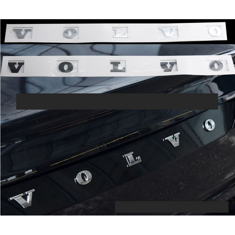Logo Chữ Volvo Nhựa Làm Việc XC60 XC90 S90 XC40 S60 S40 S90 S80 Dán Xe Hơi Cho cốp Sau
