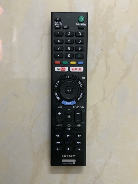 Điều khiển tivi led Sony Smart TX300P