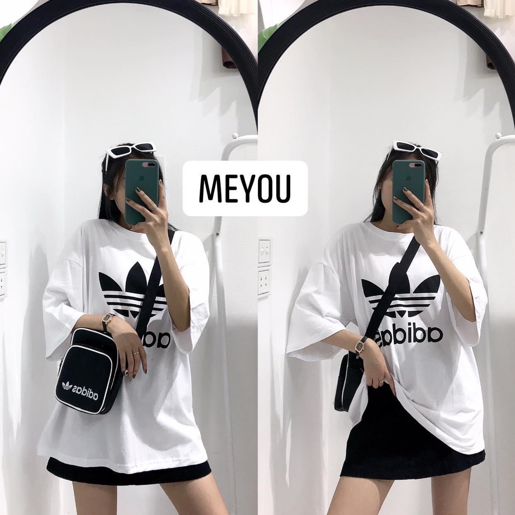 Túi đeo chéo vải bo dây đeo loại nhỏ🔥 FREESHIP 🔥 Túi đeo chéo adidas dáng vuông phong cách