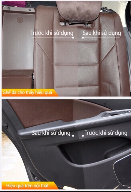 NANO Đánh Bóng Nhựa,Làm Mới Ghế Da AUTO3D