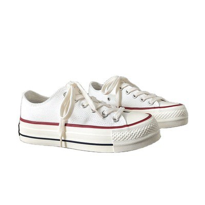 Giày nữ thấp cổ chất vải canvas kiểu dáng basic, Giày thể thao nữ đế bánh mì 3 màu hot hit | BigBuy360 - bigbuy360.vn