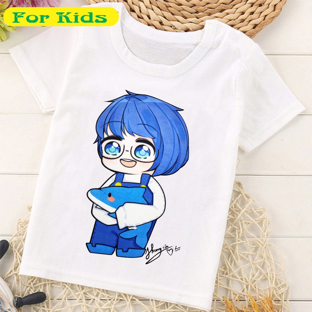 Áo Hero Team Among Us cho bé trai bé gái chất cotton [giá sĩ]