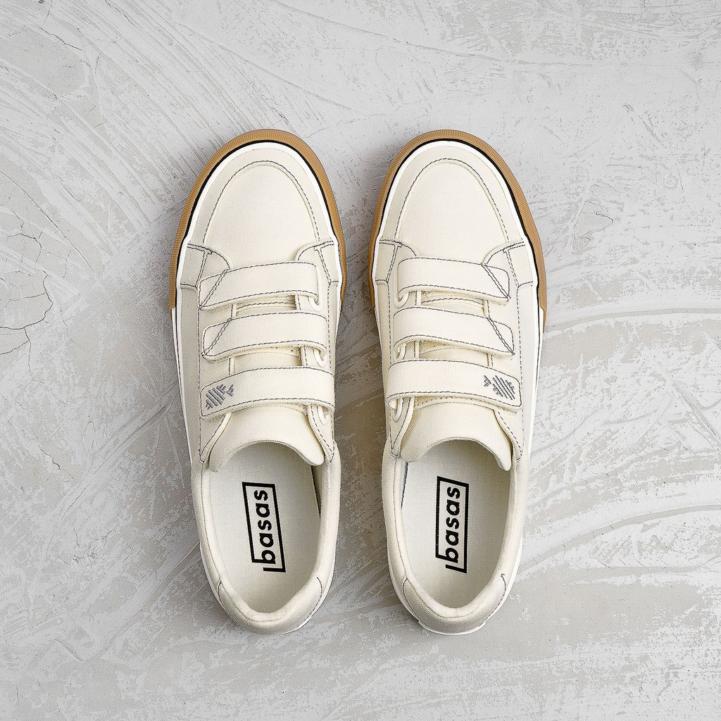 GIÀY SNEAAKER ANANAS BASAS - LOW TOP-OFFWHITE/GUM UY TÍN.