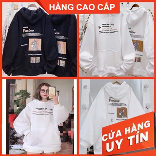 Áo Nỉ Hoodie Nữ Unisex Nỉ Hình Mèo, Áo Sweater Chất Đẹp