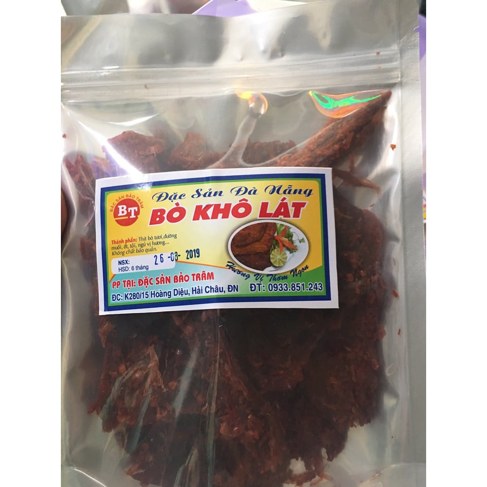 Khô bò lát 200gr