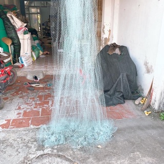 Chài cước đan bung 8m nặng 5kg hàng gia công lưới siêu nhậy 