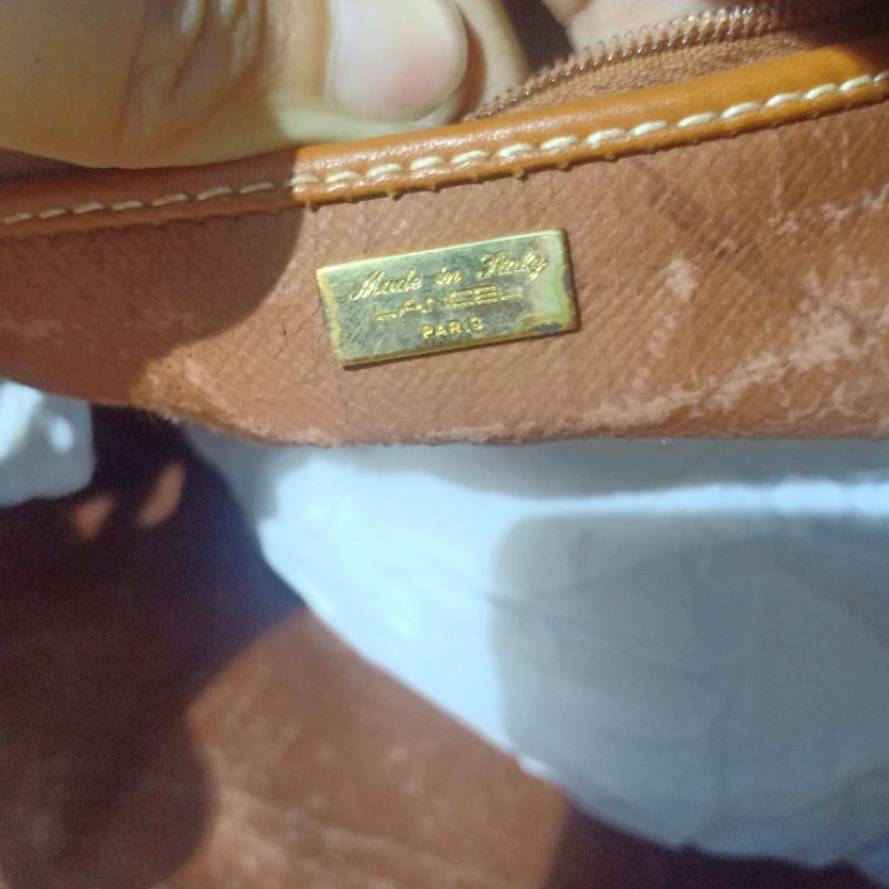 Túi bucket da thật secondhand  041212